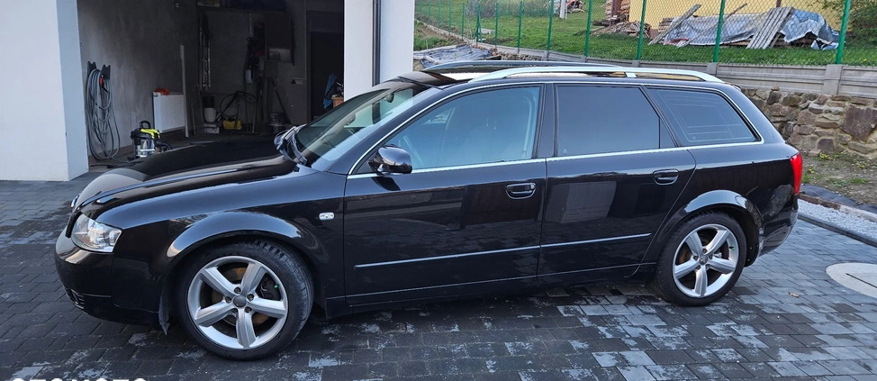 Audi A4 cena 19000 przebieg: 275267, rok produkcji 2004 z Myślenice małe 379